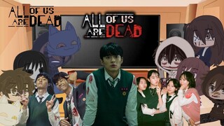 Creepypasta react to All of us are dead/1/?/ORIGINAL/creepypasta/TW:FAKE BLOOD