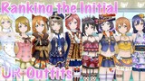 Ranking the Initial μ's UR Set from ALL STARS