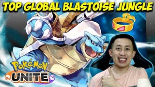 TOP GLOBAL BLASTOISE JUNGLE! Ini Rahasianya (Khusus Jago Only) _ Pokemon Unite I