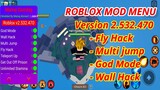 Roblox Mod Menu 2.532.470  - Wall Hack God Mode Speed Fly Teleport   ROBLOX MOD APK v2.531.422