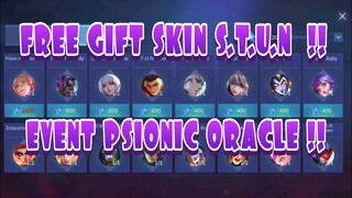 FREE GIFT SKIN SELENA S.T.U.N EVENT PSIONIC ORACLE SKIN GUINEVERE LEGEND - MOBILE LEGEND