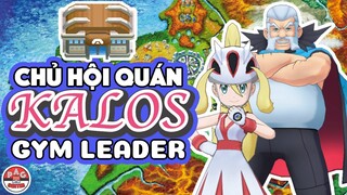 Tổng hợp 8 Chủ Hội Quán Pokemon của Vùng Đất Kalos | Pokemon Gym Leader in Kalos Region | PAG Center