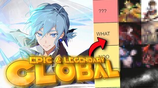 NEW GLOBAL TIER LIST (Legendary & Epic)!! Good CHANGE for Global Tower Of God Great Journey!