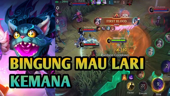 KETIKA MUSUH PAKE HERO AREA DAMAGE SEMUA | GAMEPLAY HELCURT MLBB