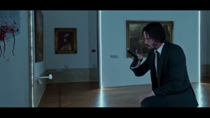 [Remix]Keanu Reeves thể hiện tài bắn súng lục trong <John Wick>