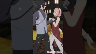 'Snowman Dance' SasuSaku-Sasuke Uchiha & Sakura Uchiha—【MMDボルト!BORUTO】#mmd #boruto #sasusaku #shorts