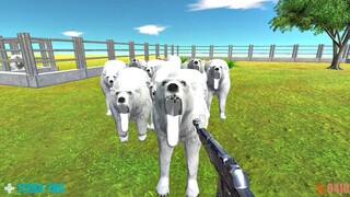 Survive in Zoo with Vicious Animals. Fps Perspective! Animal Revolt Battle Simulator