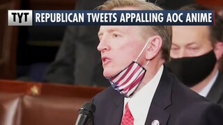 Republican Tweets Anime of Him KILLING Democrats