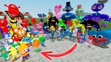 ALL 3D SANIC CLONES MEMES VS ALL POPPY PLAYTIME CHARACTERS in Garry's Mod!