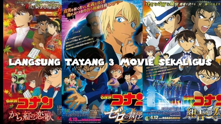 detective conan movie 23 akan tayang di NET tv catat tanggal nya