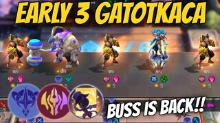 BUSS SKILL 3 BACK IN META !! EARLY 2 STAR ASTRO GATOTKACA !! MAGIC CHESS MOBILE LEGENDS