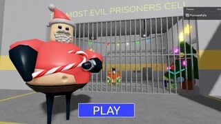 GAMEPLAY BARRY,S PRISON RUN [ CHRISTMAS EDITION ] OBBY PALING BIKIN KESEL - Roblox #video #roblox