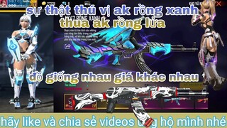 Garena free fire| sự thật thú vị về ak rồng xanh mà bạn chưa biết, review sự kiện halloween mới