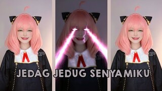 SENYAMIKU COSPLAY ANYA || SENYAMIKU NO COUNTER - JEDAG JEDUG CAPCUT