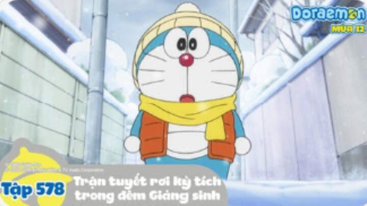 Doraemon S12 - Tập 6 Trận Tuyết Rơi Kỳ Tích Trong Đêm Giáng Sinh