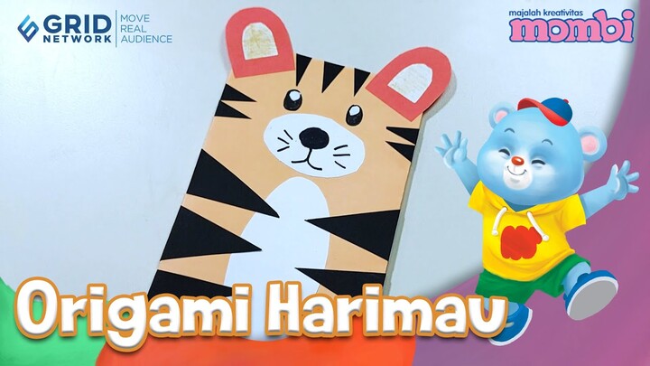 Membuat Kreasi Origami Harimau