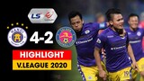 Highlight Hà Nội FC 4-2 Sài Gòn FC| Quang Hải lập siêu phẩm vô lê cháy lưới Sài Gòn| Khán Đài Online