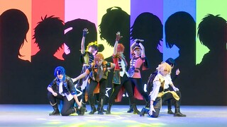 【草二代舞蹈队】歌之王子殿下ST☆RISH「真爱2000%」「We are ST☆RISH!!」二连跳⭐