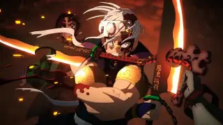 Tanjiro and Uzui Tengen vs Gyutaro | Demon Slayer