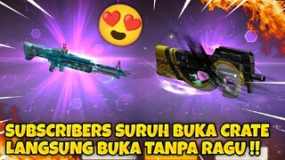 BUKA SEMUA CRATE WEAPON YANG ADA !! TANPA MENGGUNAKAN TRICK - FREE FIRE