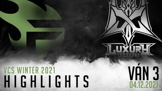 Highlight TF vs LX [VÁN 3][VCS Mùa Đông 2021][Tuần 3 - 02.12.2021]