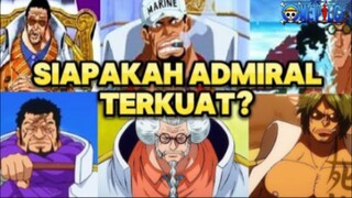 Peringkat 6 Admiral terkuat di one piece