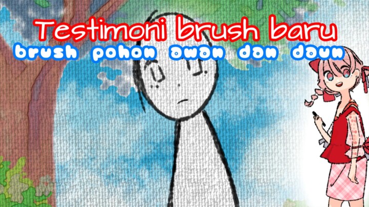 mencoba brush baruuuu 🥳