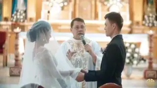 whahaha funny moment in the wedding ceremony