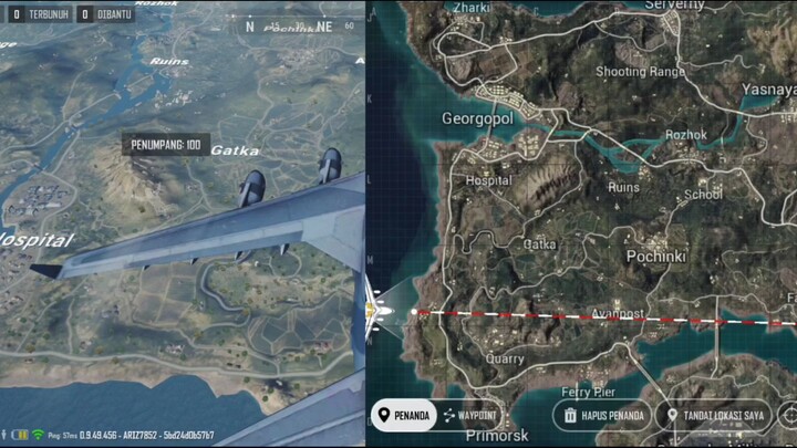 PUBG NewState Gameplay | map Erangel