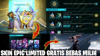 M4 CHEST SKIN EPIC LIMITED BISA PILIH SENDIRI! EVENT PALING WORTH IT! MOBILE LEGENDS