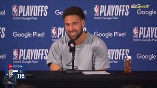 Draymond Green sucks but we won - Klay Thompson on Warriors def. Grizzlies 107-106, lead series 1-0