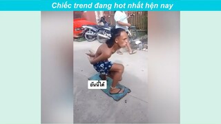 Chiếc trend đang hot nhất hiện nay #haihuoc #funny