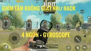 Pubg Mobile : Hướng Dẫn Ghìm Tâm Không Giật Như Hack Bằng Gyroscope