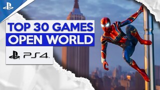 Top 30 Open World Games For PS4