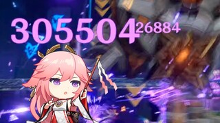 29s Spiral Abyss 3.2 Floor 12-3 Mono Electro Team Yae Miko / Raiden / Sara / Kazuha I Genshin Impact