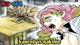 Kanroji vs nakime riview manga kimetsu no yaiba chapter 163 - 164