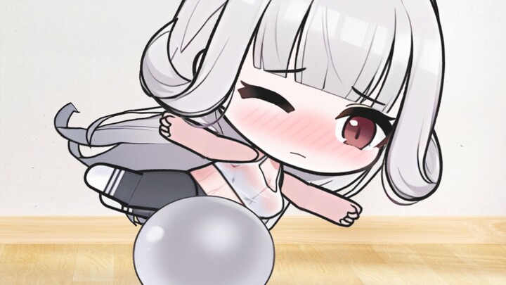 [Azur Lane] Marseillaise, some yoga ball training