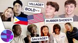 "What is BOLD?!" AMERICANS SHOCKED BY FILIPINO ENGLISH WORDS! 🇺🇸🇵🇭 | EL's Planet