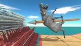 Zigzag Cartoon Cat Boss - Animal Revolt Battle Simulator