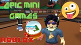 LOTS OF GAMES in ROBLOX EPIC MINI GAMES