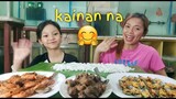 FILIPINO FOOD/BUTTERED GARLIC SHRIMP,BAKED MUSSELS AT ADOBONG ATAY BALUNAN