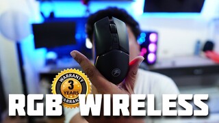 QUASAR Wireless Gaming Mouse Unboxing