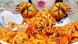 FAVORITE BANGET !! ASMR MIE AYAM BAKSO KULIT AYAM CRISPY PEDAS | ULUL ASMR MUKBANG INDONESIA