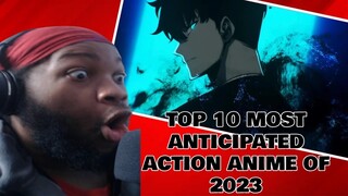 GT  REACTS TO TOP 10 MOST ANTICIPATED ACTION ANIME OF 2023