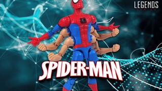 มือที่น่าทึ่งอะไร? Hasbro Marvel Legends Six-Armed Spider-Man Kingpin Action Figure รีวิวแกะกล่อง [A