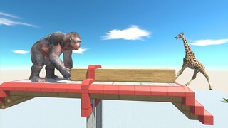 Test of Strength Primates vs Mammals - Animal Revolt Battle Simulator