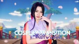 Cosplay Transition With Nico Robin!
