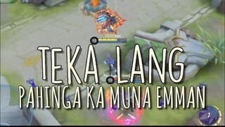 Para kay Emman, from Mobile Legends Community 💙