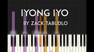 Iyong Iyo by Zack Tabudlo synthesia piano tutorial with free sheet music