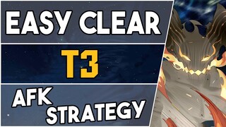 T3 | AFK Easy Strategy |【Arknights】